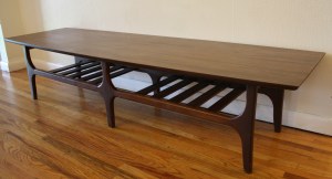 mcm formica top coffee table slat base 2