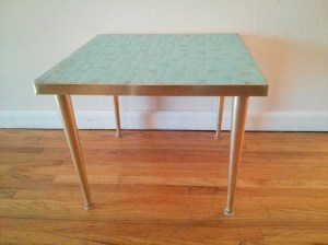 blue tile table 1
