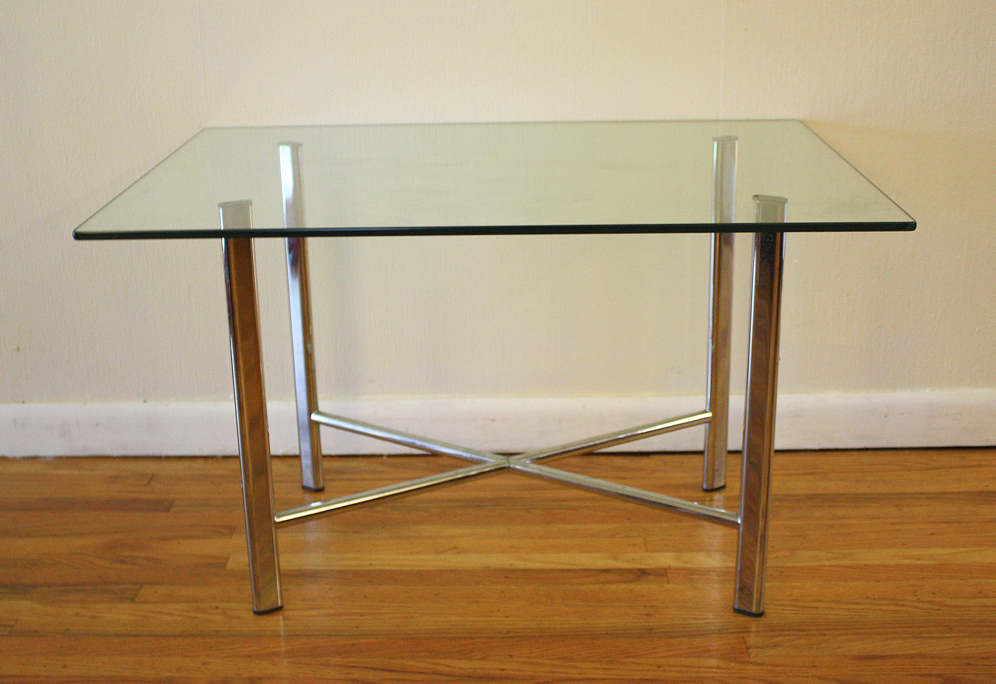 mcm chrome side table 1