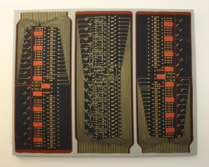 electronic woven wall hanging 1
