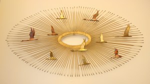 mcm sunburst bird sculpture 1