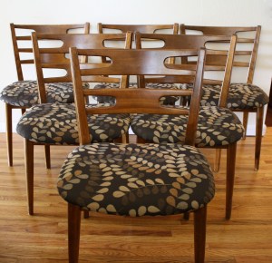 mcm dining chairs set of 6