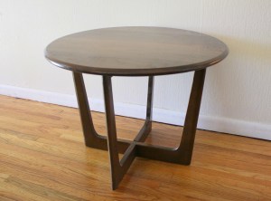 mcm round cross base side table 1