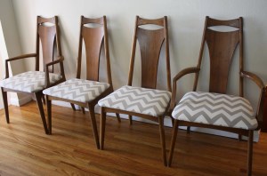 mcm dining chairs zig zag 2