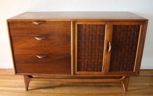 Lane credenza basket weave 1