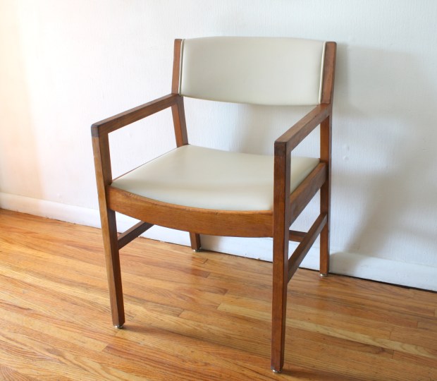 mcm egg shell arm chair 1