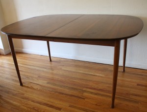mcm oval surfboard dining table 2