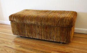 mid century modern polychromatic ottoman 6