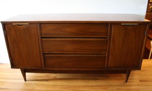 mcm credenza side cabinets with brass handles 1