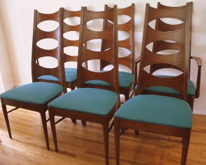 Kroehler dining chairs 1