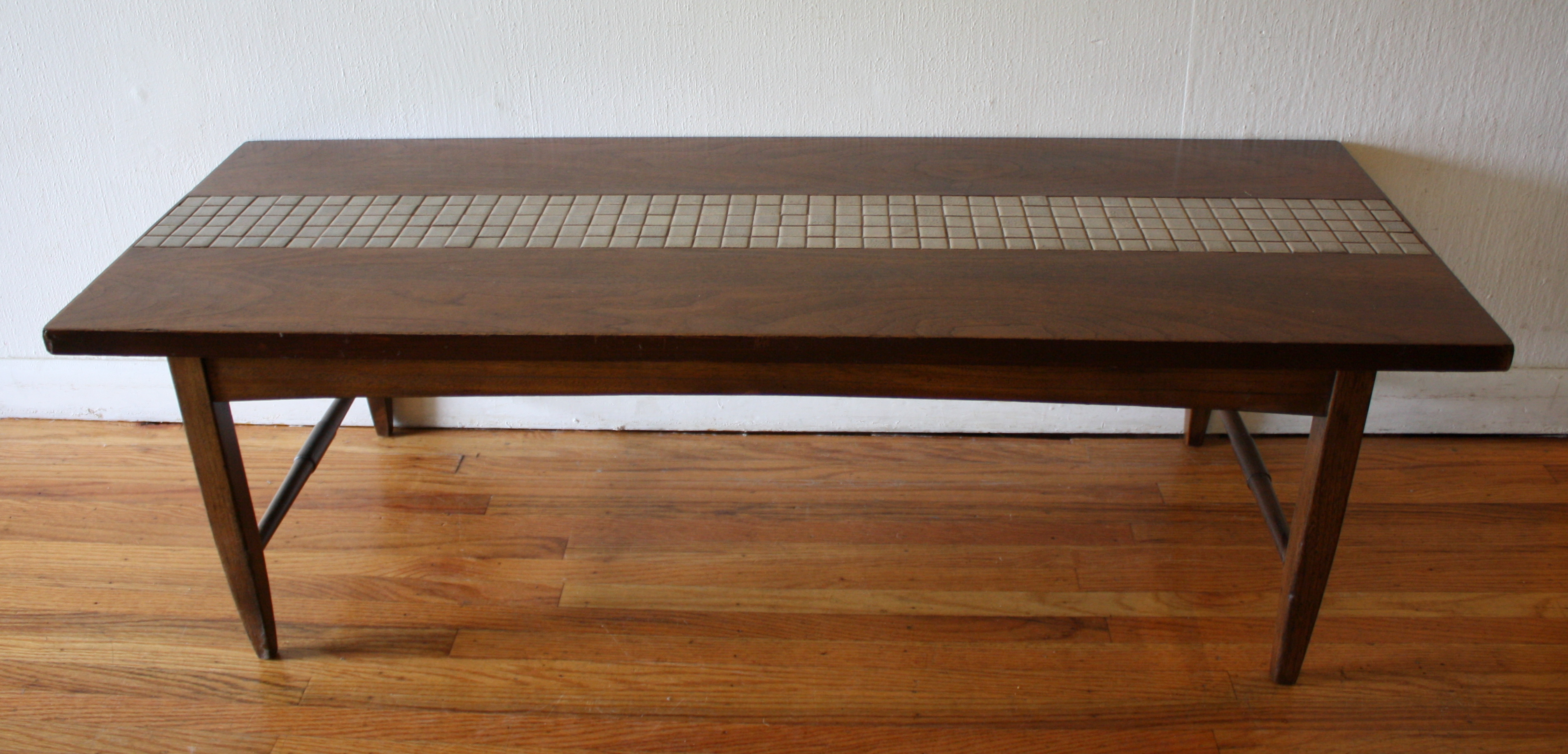 Lane gray tile coffee table 1