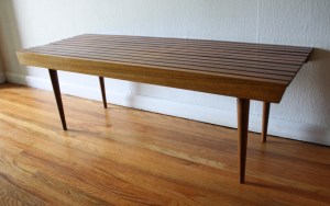 mcm slatted bench sm 1