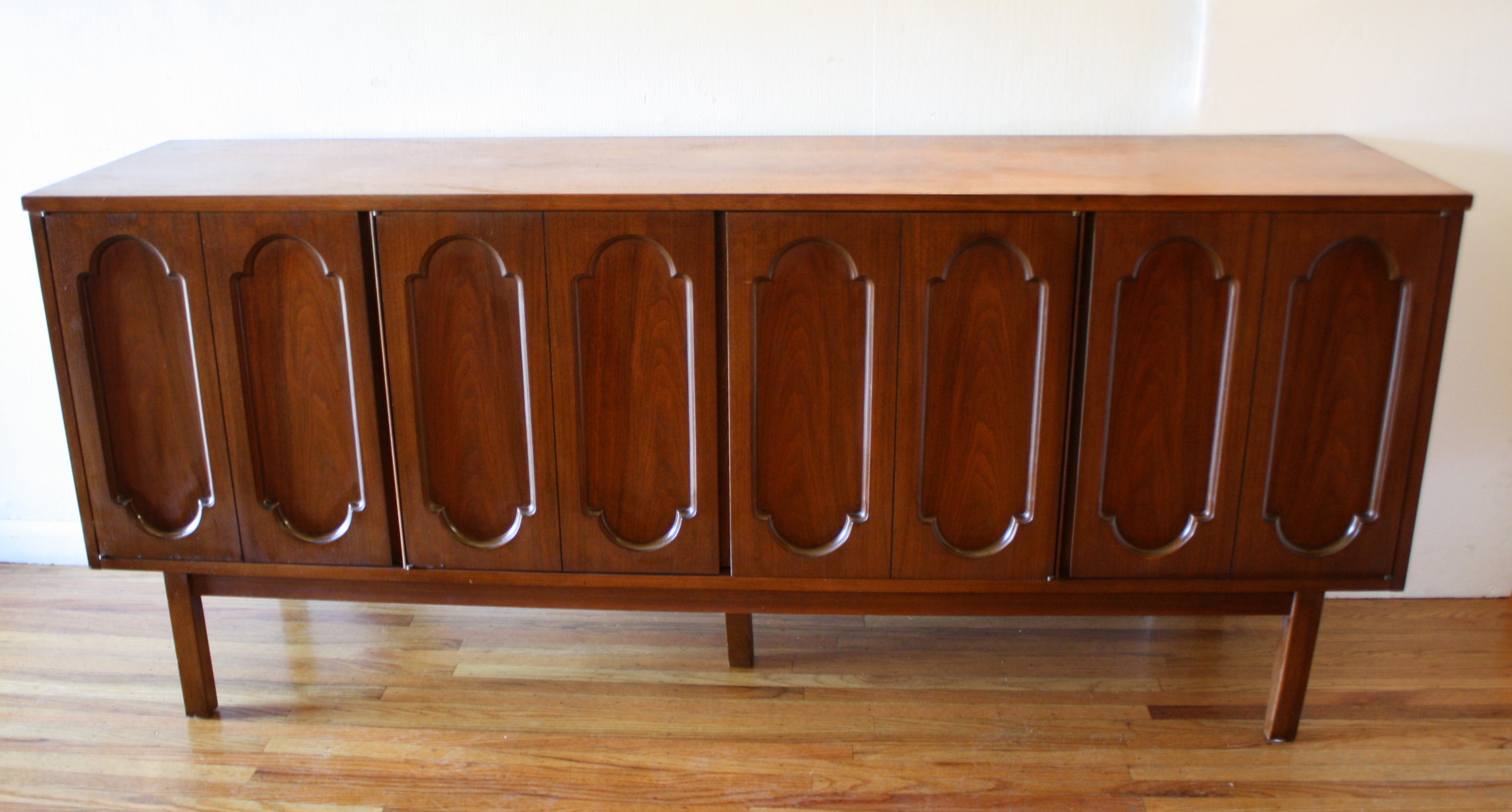 Van Sciver credenza with sculpted doors 1