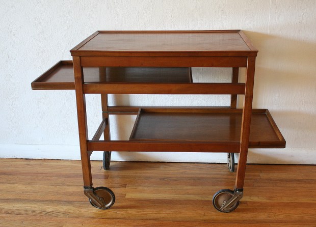 mcm bar serving cart 1