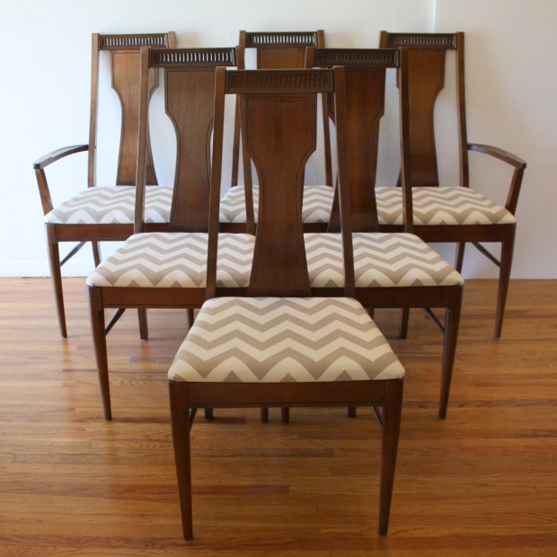 Broyhill 6 dining chairs set 1