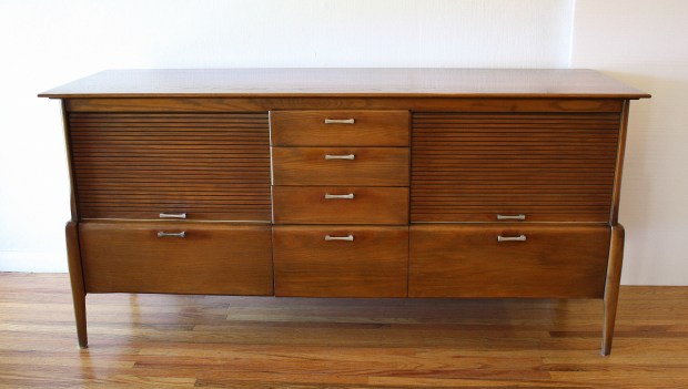 Heywood Wakefield tambour door credenza 1.JPG