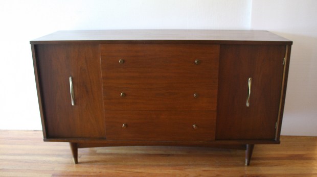 mcm credenza dual side cabinet brass handles 1.JPG