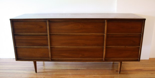 Dixie 9 drawer low dresser credenza 1