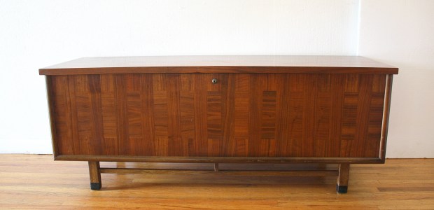 Lane parquet design cedar chest trunk 6