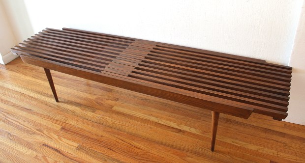 mcm expanding slatted bench coffee table 1