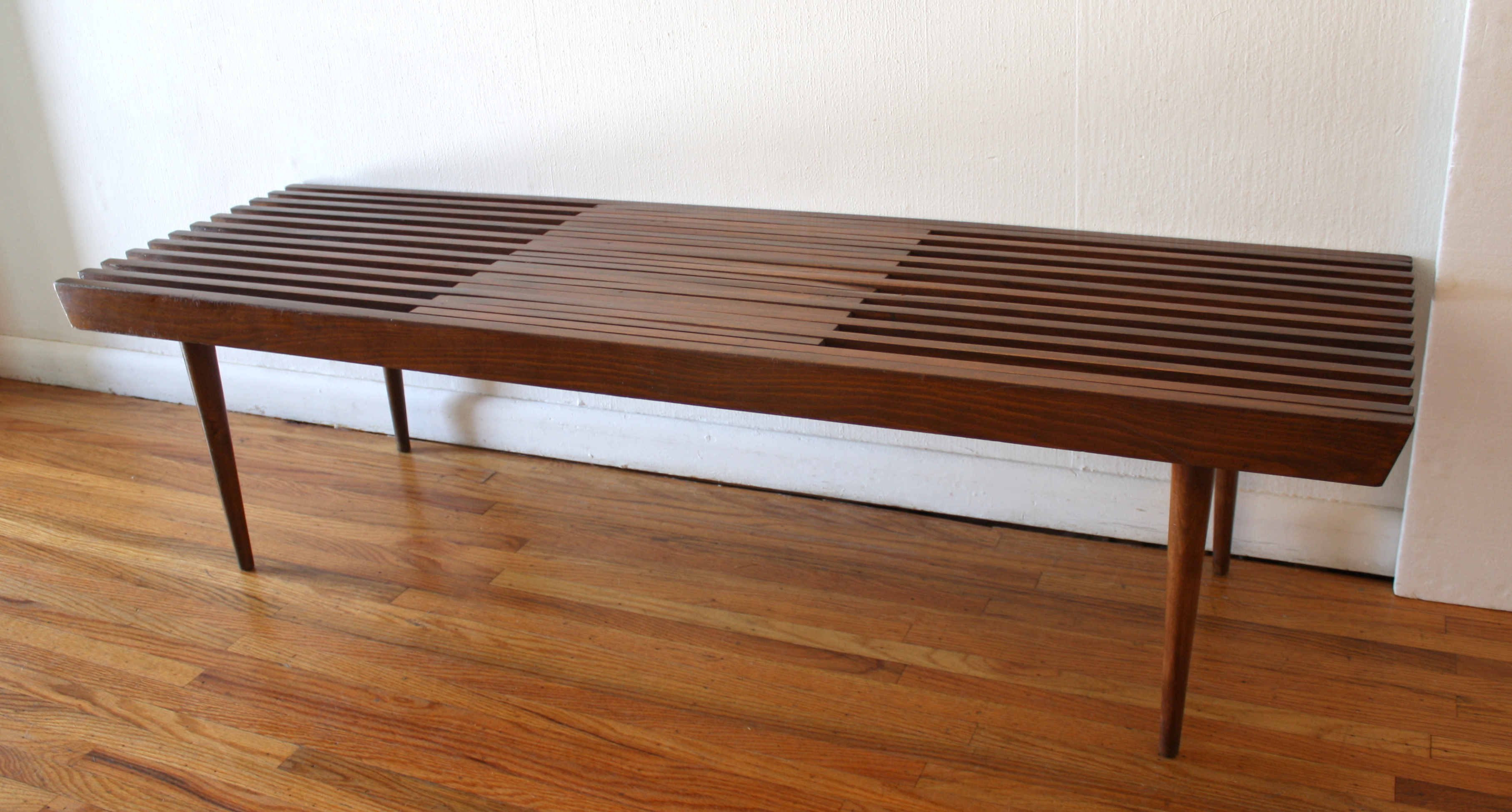 mcm expanding slatted bench coffee table 4