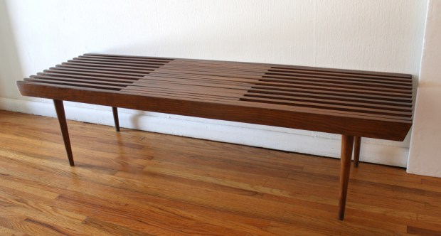mcm expanding slatted bench coffee table 4