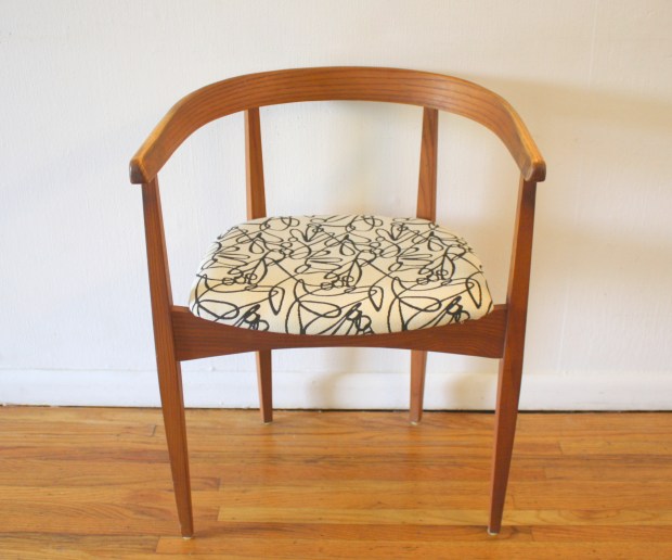 Heywood Wakefield curved back chair 1