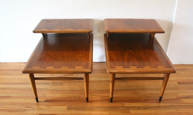 Lane Acclaim 2 tiered side end tables 2