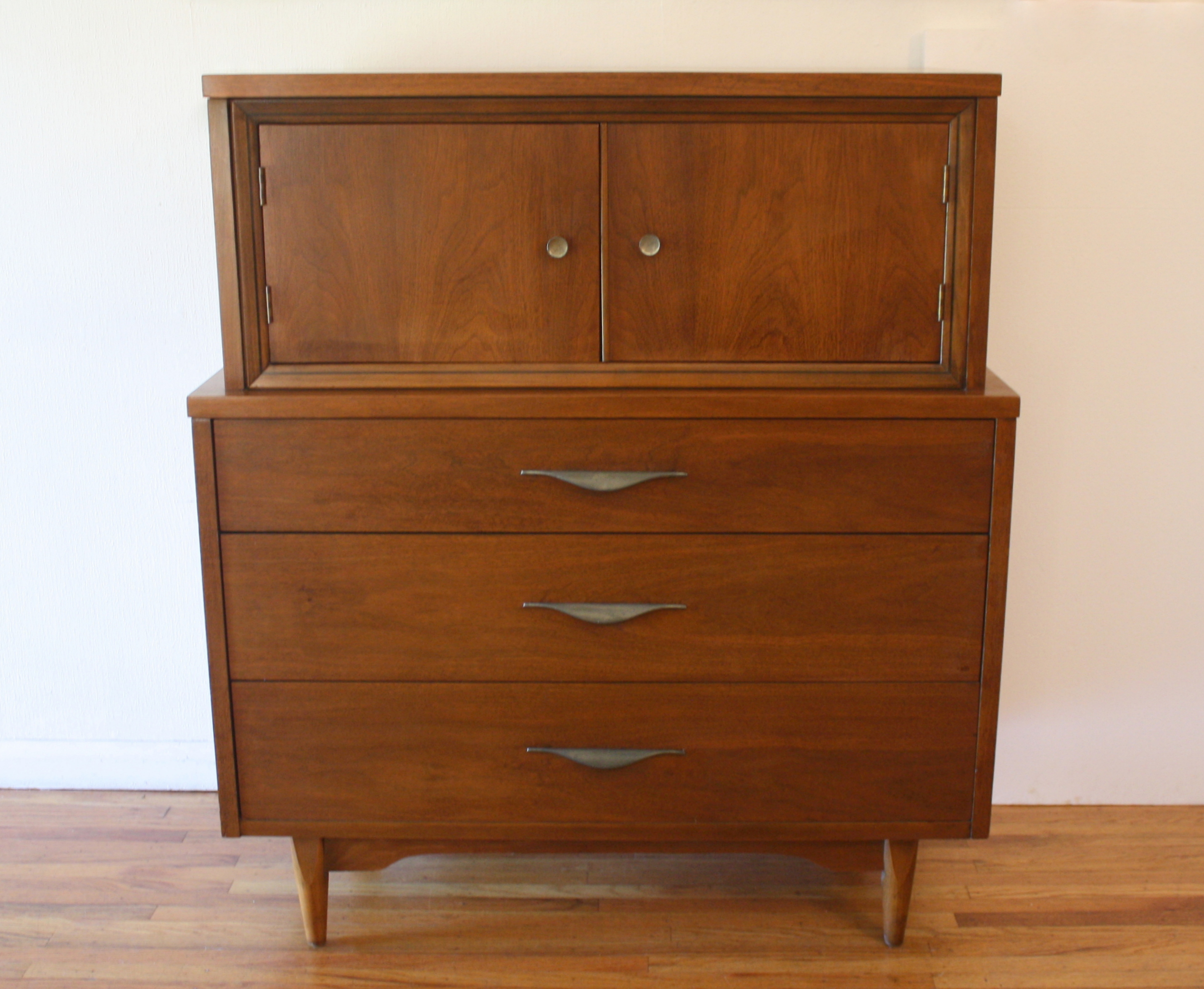 mcm tall dresser armoire curved pulls 1.JPG