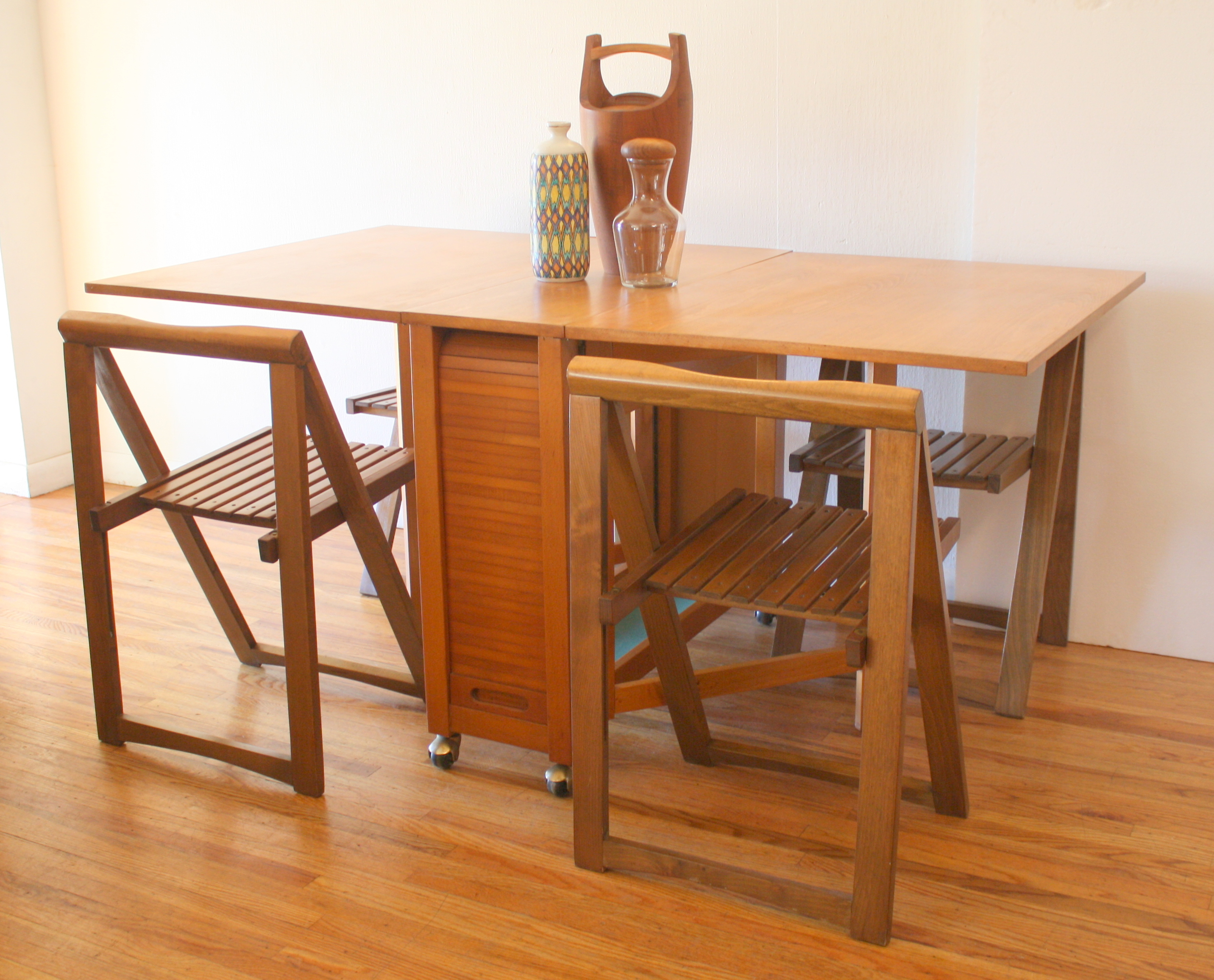 gateleg dining table with chairs 1