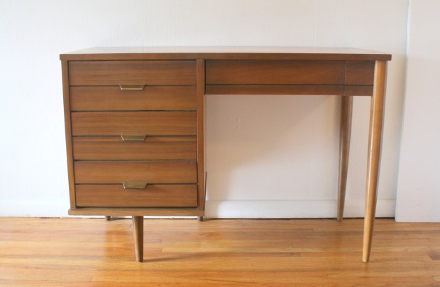 mcm desk with brass pulls 1.JPG