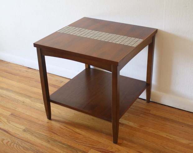 Lane tile side end table 4
