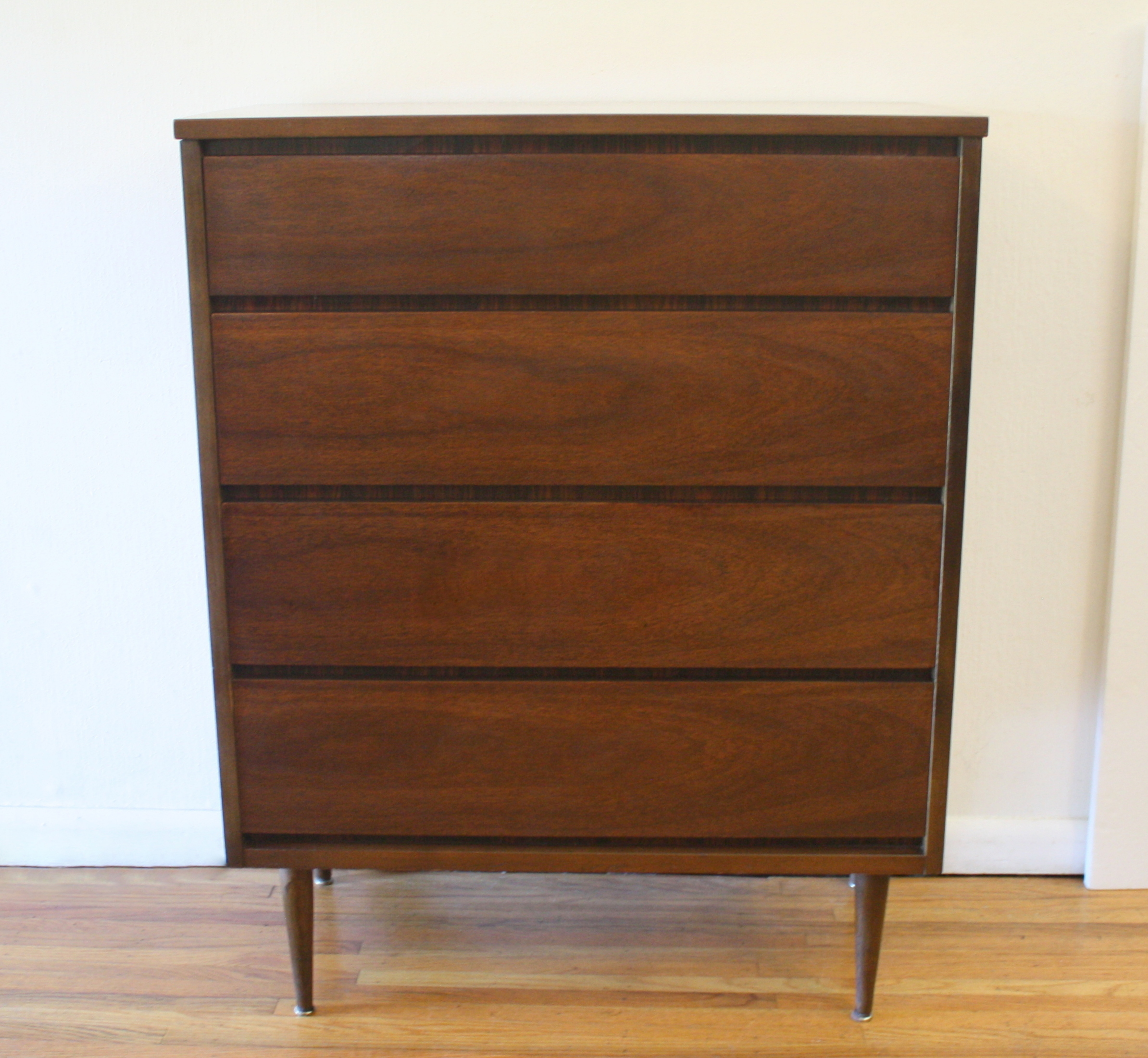 Bassett tall dresser rosewood accent 1