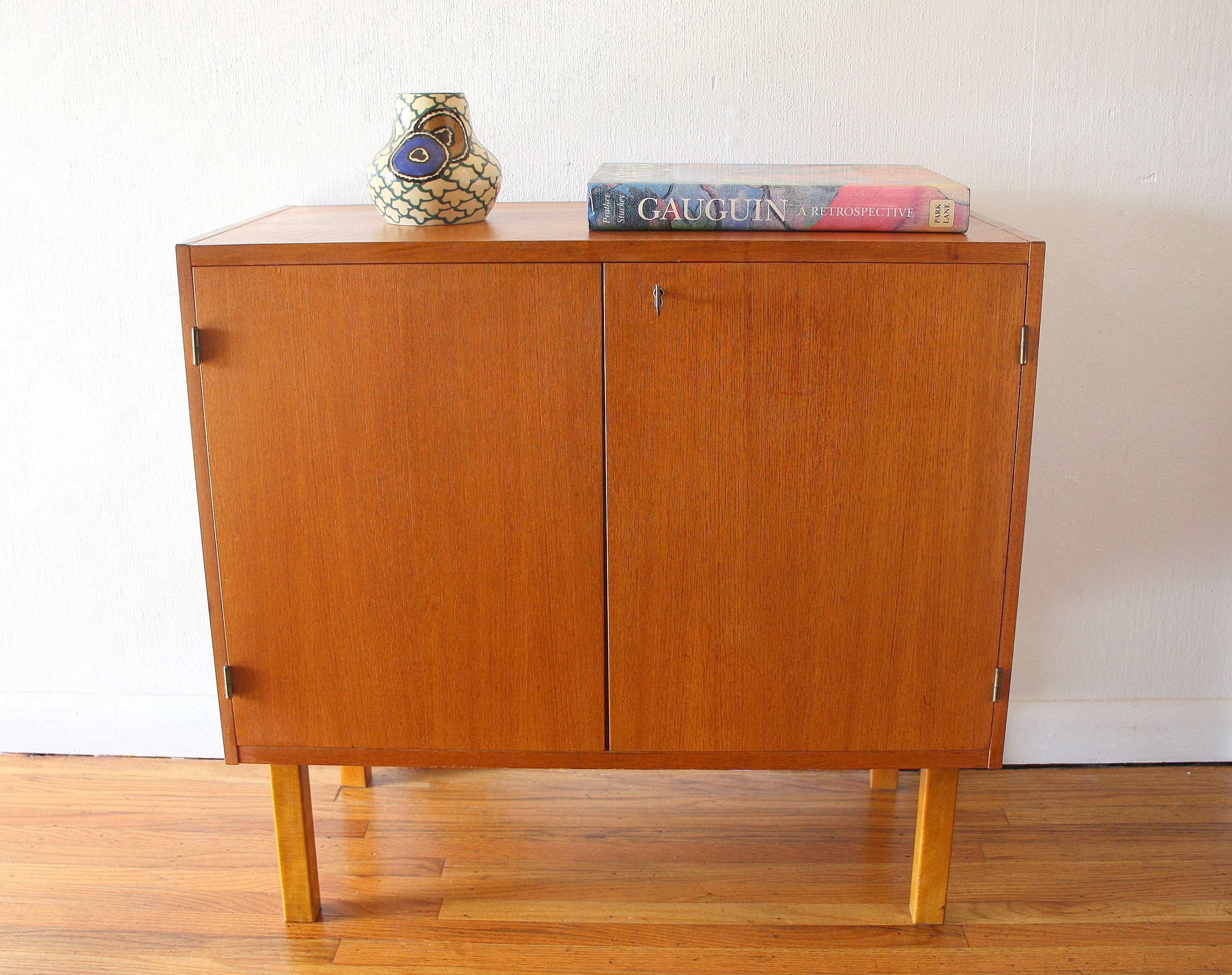 Danish teak mini cabinet 1
