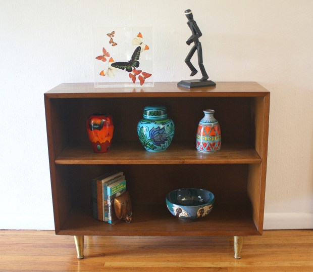 Mcm bookshelf with brass legs 3.JPG