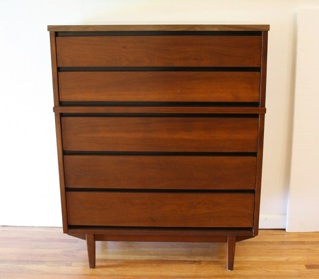 Stanley streamlined tall dresser 1