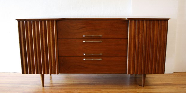 Mcm sculpted door credenza 1