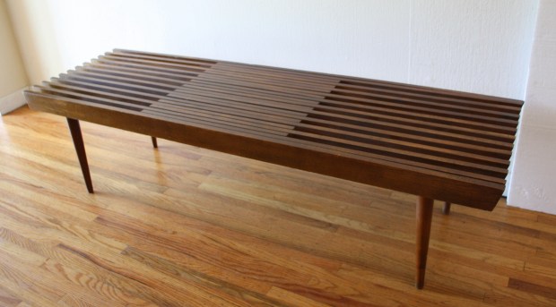 Mcm extending slatted coffee table bench 2.JPG
