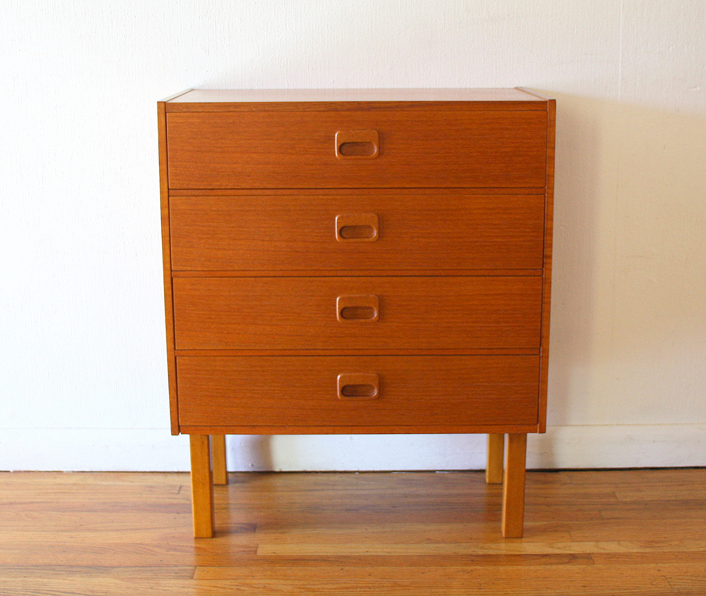 Danish teak mini drawer cabinet 1
