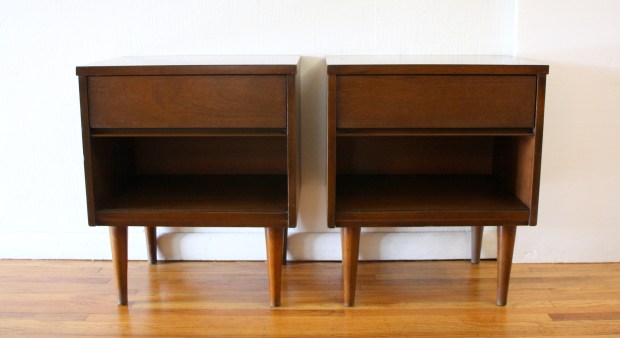 Mcm pair of streamlined nightstands 1