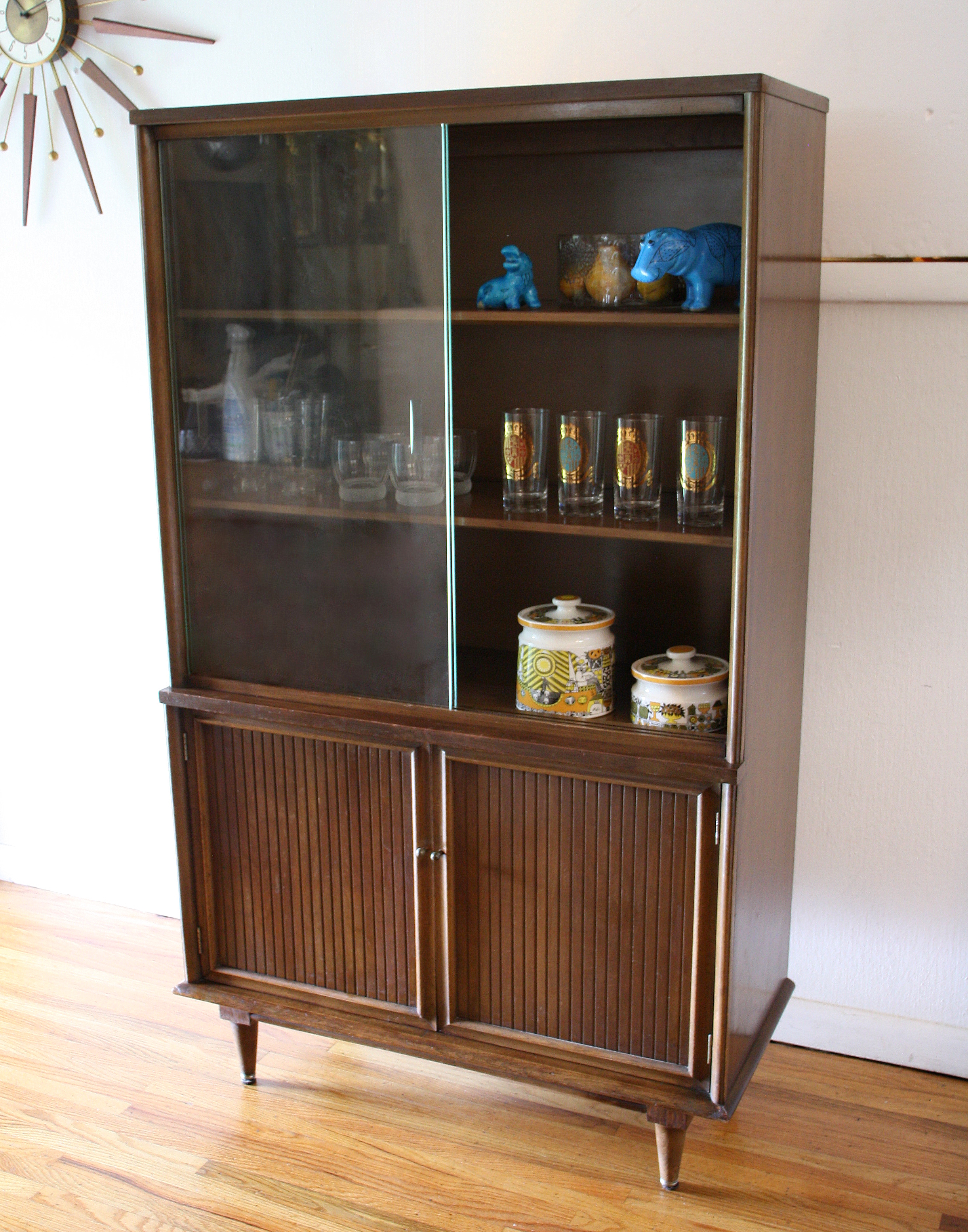Mcm china cabinet hutch 3