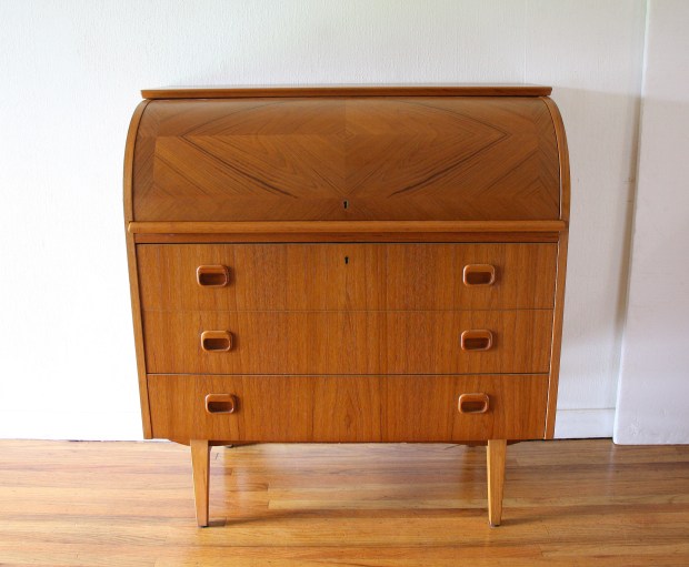 Swedish roll top desk 1