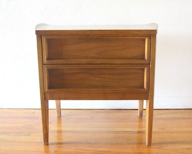 Mid Century Modern Side End Table Nightstand by American of ...